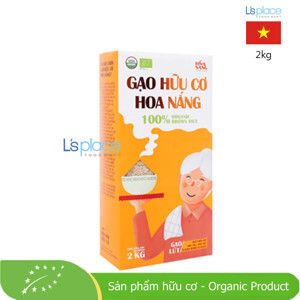 Gạo lứt hữu cơ Hoa Nắng hộp 2kg