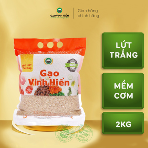 Gạo lứt Vinh Hiển túi 2kg