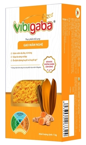 Gạo Mầm Nghệ Vibigaba hộp 1kg