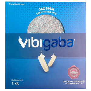 Gạo mầm Vibigaba hộp 1kg