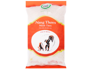 Gạo nàng thơm chợ Đào Minh Tâm túi 5kg