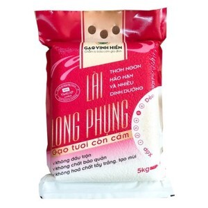 Gạo nguyên cám Tết Lài Long Phụng 5kg