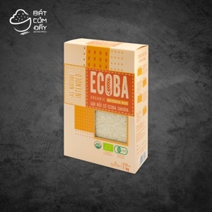 Gạo Nhật hữu cơ nấu cháo cho bé – ECOBA Sakura 1kg