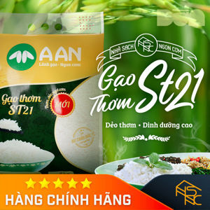 Gạo thơm A An ST21 túi 5kg