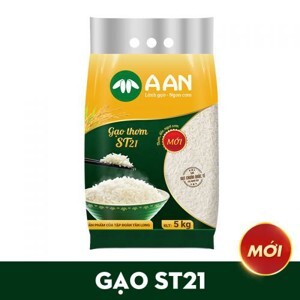 Gạo thơm A An ST21 túi 5kg