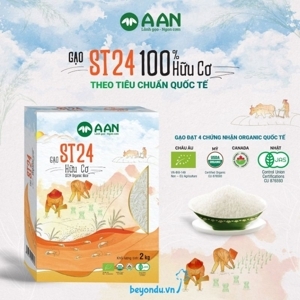 Gạo thơm A An ST24 túi 5kg