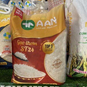 Gạo thơm A An ST24 túi 5kg