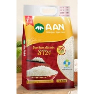 Gạo thơm A An ST24 túi 5kg