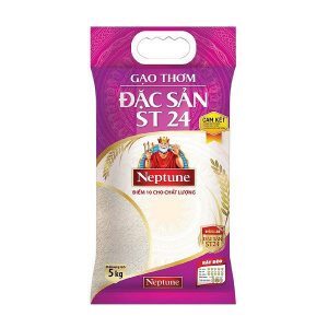 Gạo thơm Neptune ST24 túi 5kg