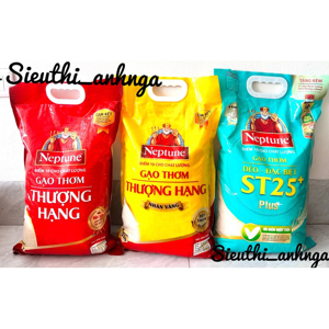 Gạo thơm thượng hạng Neptune túi 5kg