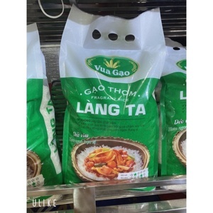 Gạo thơm Vua Gạo Làng Ta túi 5kg