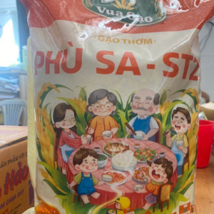 Gạo thơm Vua Gạo Phù Sa túi 5kg