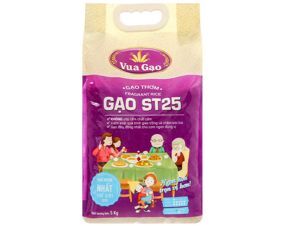 Gạo thơm Vua Gạo ST25 túi 5kg