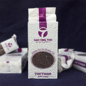 Gạo tím than Ông Thọ túi 1kg