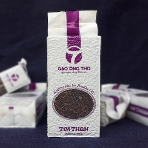 Gạo tím than Ông Thọ túi 1kg