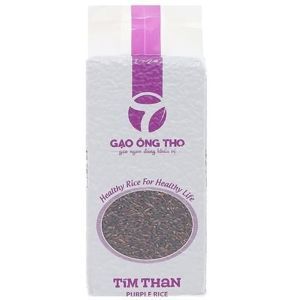 Gạo tím than Ông Thọ túi 1kg