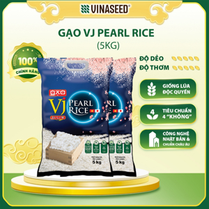 Gạo Vinaseed VJ Pearl Rice gói 5kg