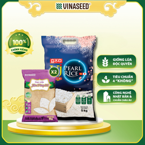 Gạo Vinaseed VJ Pearl Rice gói 5kg