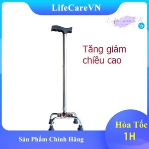 Gậy 4 chân thấp Lucass B-924