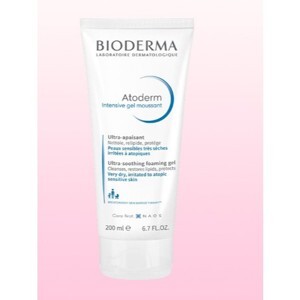 Gel làm sạch và làm dịu cho da khô Bioderma Atoderm Intensive Gel Moussant 200ml