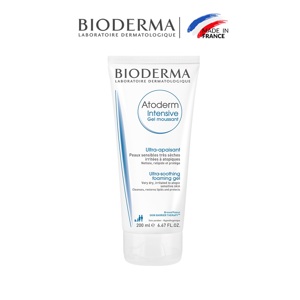 Gel làm sạch và làm dịu cho da khô Bioderma Atoderm Intensive Gel Moussant 200ml