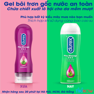 Gel bôi trơn Durex Play Massage 200ml