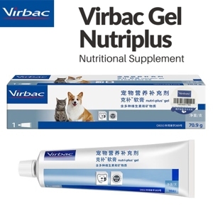 Gel dinh dưỡng cho chó mèo Virbac Nutriplus Gel