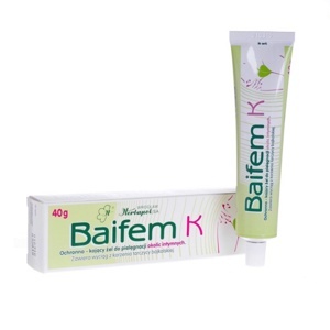 Gel dưỡng ẩm dịu nhẹ, giảm kích ứng Baifem K Herbapol 15g