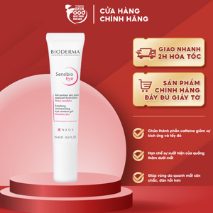 Gel dưỡng da vùng mắt Bioderma Sensibio Eye 15ml