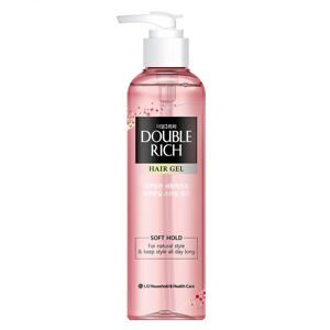 Gel dưỡng tóc giữ nếp tóc thẳng Double Rich Soft Hold 250ml