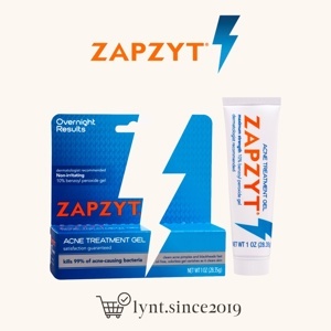 Gel hỗ trợ điều trị mụn Zapzyt Maximum Strength 10% Benzoyl