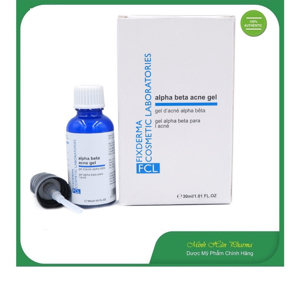 Gel làm giảm mụn Fixderma Fcl Alpha-Beta Acne Gel 30ml