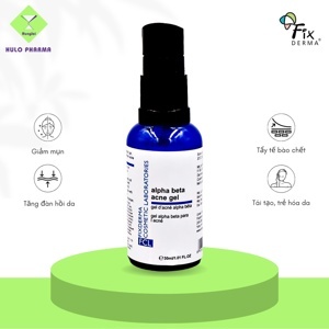 Gel làm giảm mụn Fixderma Fcl Alpha-Beta Acne Gel 30ml