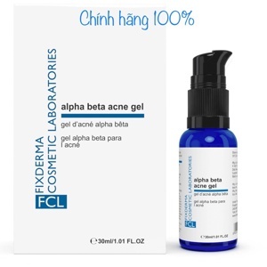 Gel làm giảm mụn Fixderma Fcl Alpha-Beta Acne Gel 30ml