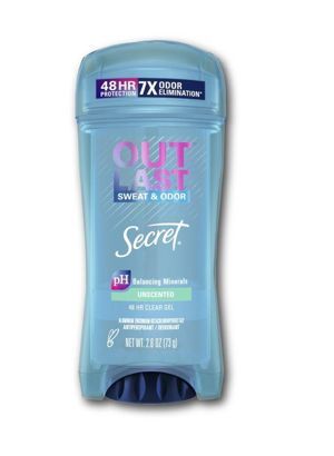 Gel lăn khử mùi Secret Outlast Unscented Clear Gel 73g