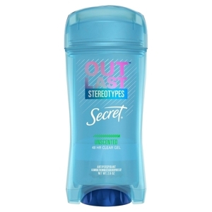 Gel lăn khử mùi Secret Outlast Unscented Clear Gel 73g