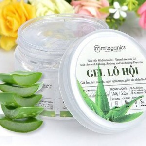 Gel Lô hội Milaganics 150g da sáng và sạch mụn