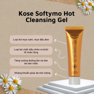 Gel lột mụn đầu đen Kose Softymo Cleansing Gel 25g