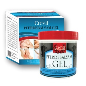 Gel masage trị liệu, giảm đau Crevil esential pferdebalsam - 250ml