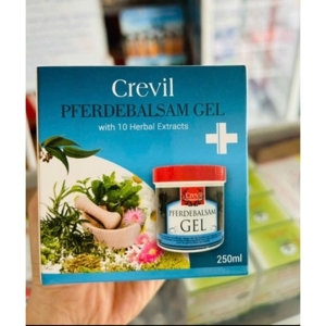 Gel masage trị liệu, giảm đau Crevil esential pferdebalsam - 250ml