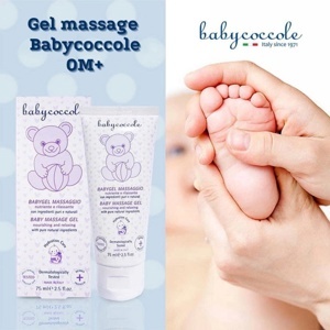 Gel massage chiết xuất hạnh nhân Babycoccole 75ml 0M+