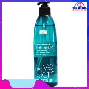 Gel mềm tạo kiểu bóng tóc Hair Glaze Live Gain 450ml