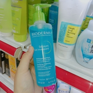 Gel rửa mặt Bioderma Sebium Gel Moussant 200ml