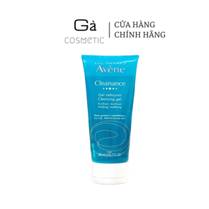 Gel rửa mặt cho da nhờn mụn Avène Cleanance Cleansing Gel 200ml