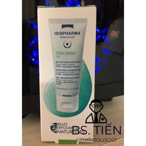 Gel rửa mặt da thường giảm nhờn ngừa mụn ISIS Pharma Teen Derm Gel 40ml