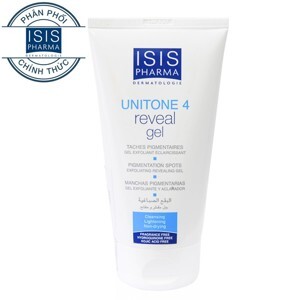 Gel rửa mặt điều trị nám ISIS Pharma - Unitone 4 Reveal Gel 150ml