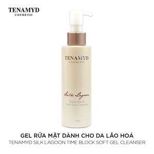 Gel Rửa Mặt Tái Tạo Giàu Dưỡng Chất Vitamin Tenamyd Silk Lagoon Time Block Soft Gel Cleanser