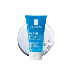 Gel rửa mặt tạo bọt cho da dầu nhạy cảm La Roche-Posay Effaclar Purifying Foaming Gel 50ml