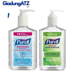 Gel rửa tay khô diệt khuẩn Purell Advanced Hand Sanitizer Gel màu hồng 30ml