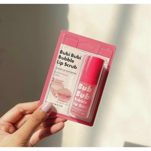 Gel sủi bọt tẩy tế bào chết môi Unpa Bubi Bubi Lip